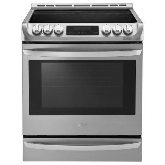 LG Appliances LSE4613ST 6.3 cu. ft. Electric Slidein Range with